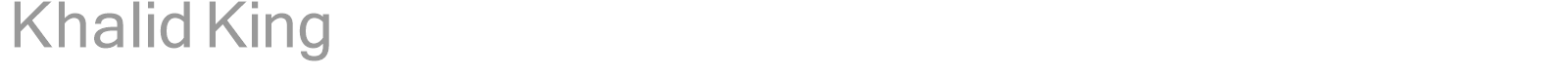 Khalid King font preview